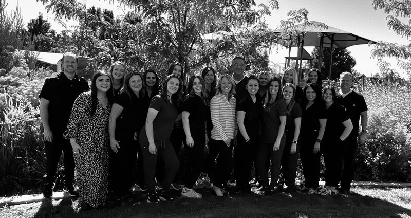 the dental team at Heritage Dental Associates